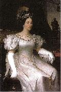 Adeodato Malatesta Portrait of Maria Beatrix Victoria of Savoia oil painting